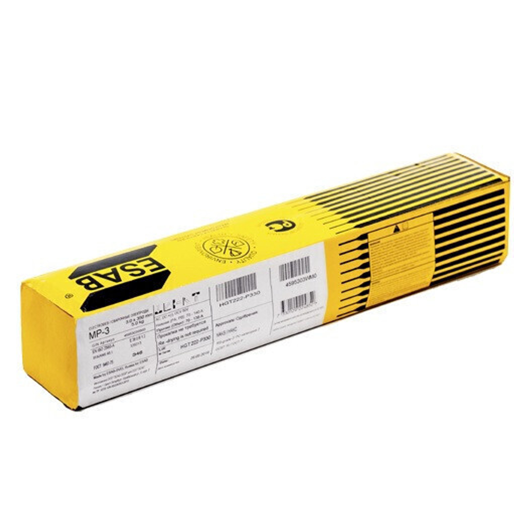 Электроды сварочные ESAB 4595303WM0 МР-3 3х350 мм 5 кг