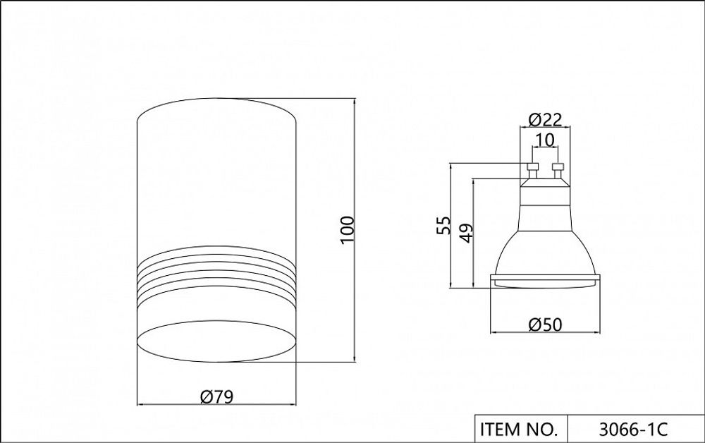 Накладной светильник Favourite Darar 3066-1C