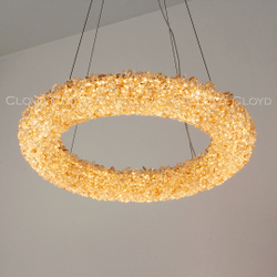 Люстра Cloyd EDEL-A C1 / Ø60 см - золото (арт.11368)