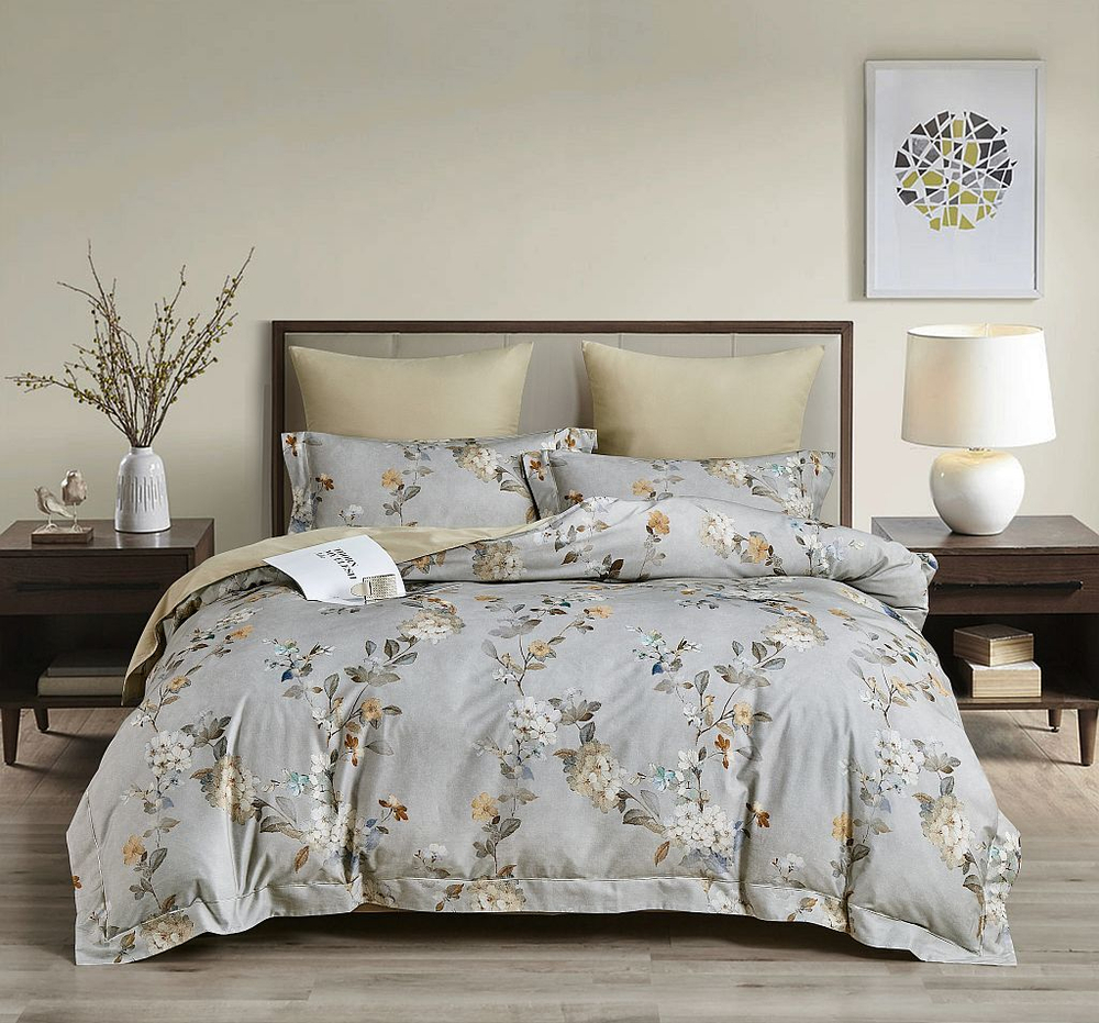 Постельное белье 2 спальное евро Asabella 2308-6