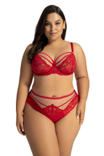 Бюстгальтер с мягкой чашкой и стрепами Venus (Размер: 85F) (Цвет: красный)