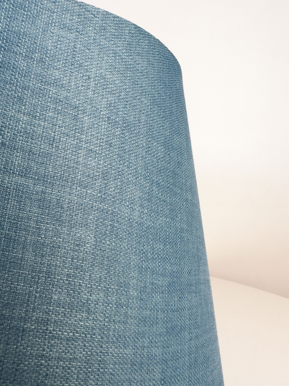 Абажур для торшера напольного, для светильника, плафон конус Синий Е27