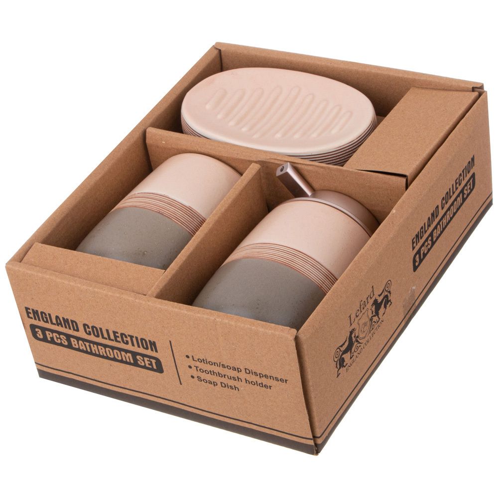 НАБОР ДЛЯ ВАННОЙ КОМНАТЫ 3 ПР. 400 МЛ