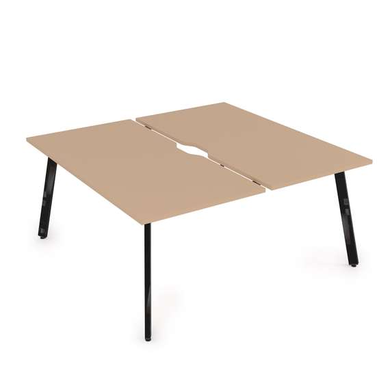 10БДВ.289 Стол системы БЕНЧ, сдвоенный, на 2 рабочих места (1400*1635*750)