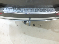 Фаркоп для Mercedes M, GL, GLS, GLE 2005-2019 Тип шара: A. Нагрузки: 3500/140 кг, MB 07