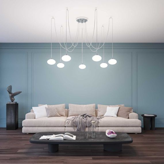 Подвесная светодиодная люстра Citilux Atman Smart CL226A071