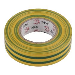 Изолента ЭРА ET1920YG ПВХ 19мм х 20м желто-зеленая