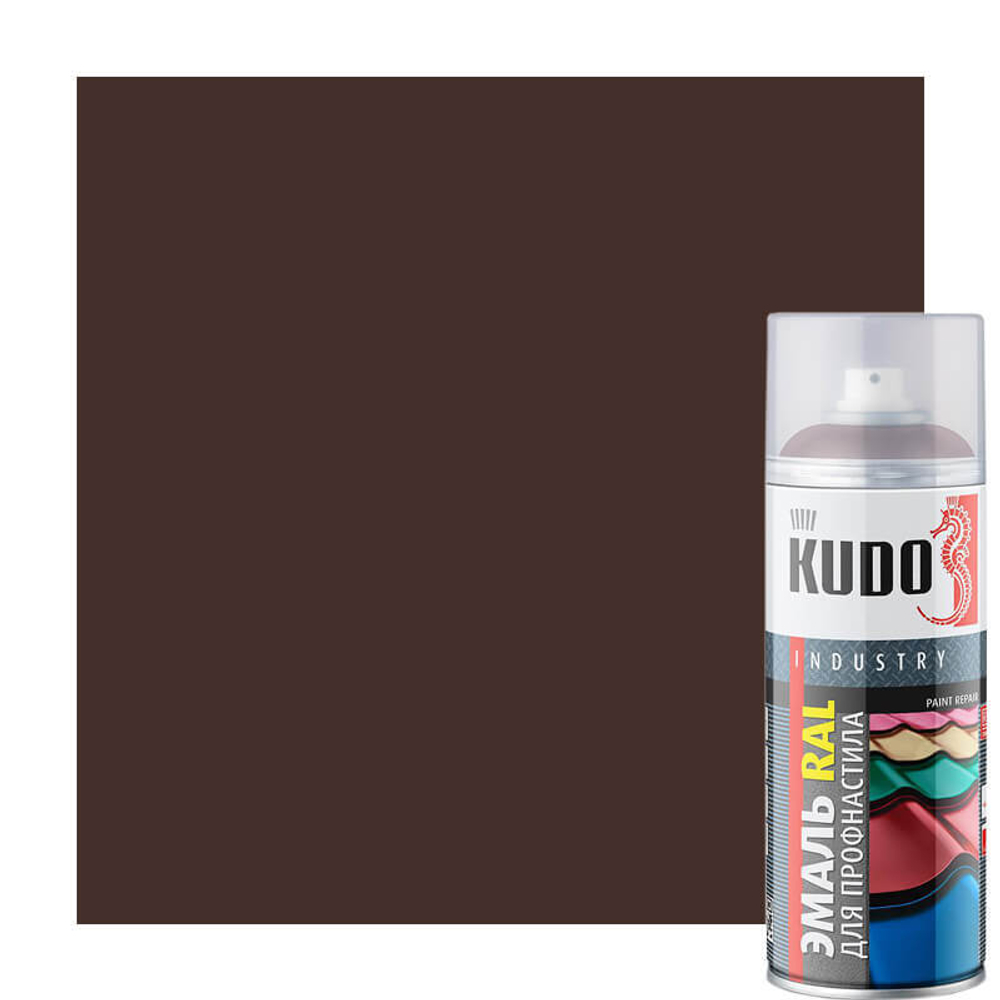 Эмаль для металлочерепицы RAL 8017 шоколадно-коричневый