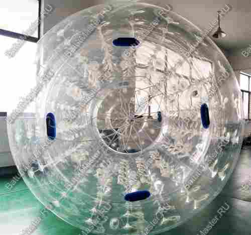 Аттракцион Водный роллер (Гидророллер) «Прозрачный» ТПУ, 2.5*2*2 м