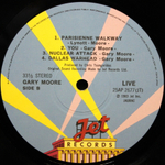 Gary Moore / Live (LP)
