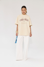 Футболка Sky Fall сливочная