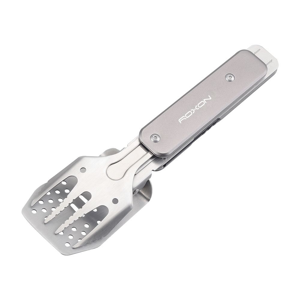 Набор для барбекю Roxon компактный МИНИ S602G серый (4 в 1)