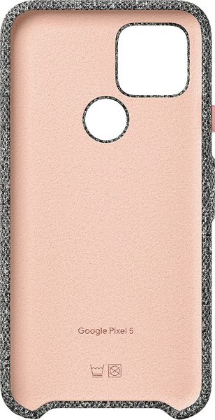 Чехол Google Pixel 5 Fabric Case, Static Gray (неизменно серый)