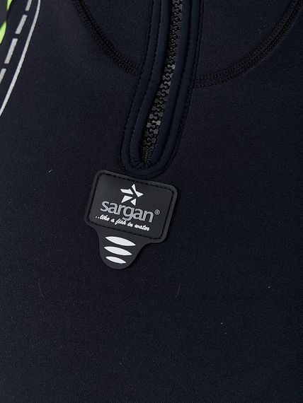 Гидрокостюм Sargan Nero 2.0 Shorty lady 2 мм черно-желтый