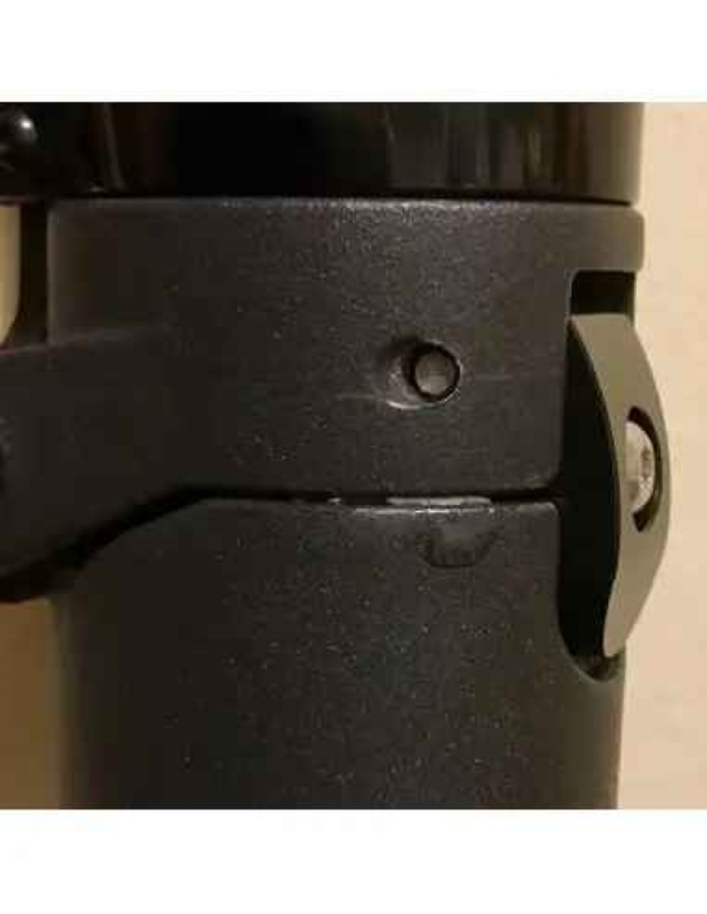 Язычок механизма складывания черный усиленный для Xiaomi M365