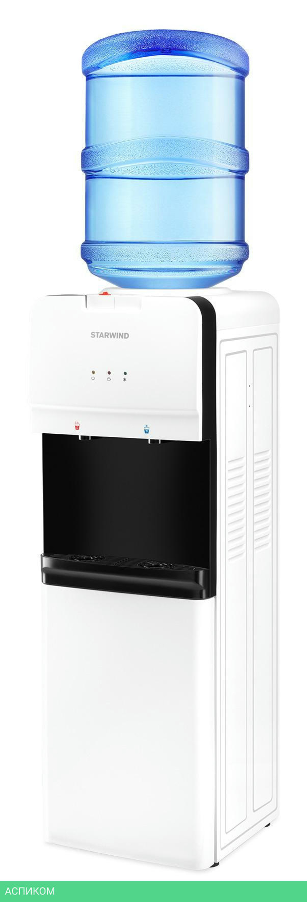 Кулер для воды Starwind SW-1005EW белый/черный