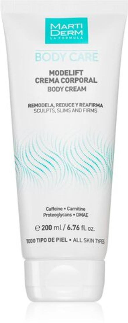MartiDerm Body Care - антицеллюлитный крем для похудения и укрепления /   200  ml  / GTIN 8437000435457