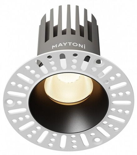 Встраиваемый светильник Maytoni  DL121-15W-3K-TRS-B