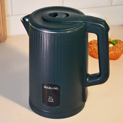 Чайник электрический 2,5л пластик (зеленый), MA-2354GN