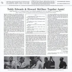 Teddy Edwards, Howard McGhee – Together Again! - Analogue, Acoustic Sounds - LP