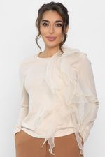 Блуза Риана (бежевая) Б14225-5М LT Collection