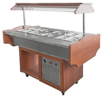 Стол шведский ПищТех СОЭП-ШС молочный дуб