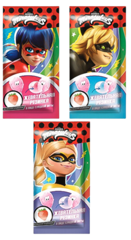 Жевательная резинка Леди Баг