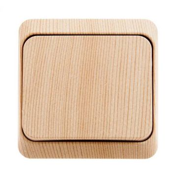 Выключатель UNIVersal Олимп СОСНА 1кл. о/п 10А 250В