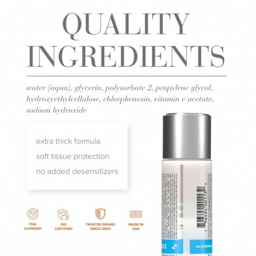 Супер густой анальный лубрикант на водной основе JO H20 Anal Thick, 120 мл