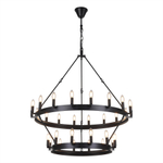 Citilux Смитсон CL470230 Люстра замковая подвесная Чёрная