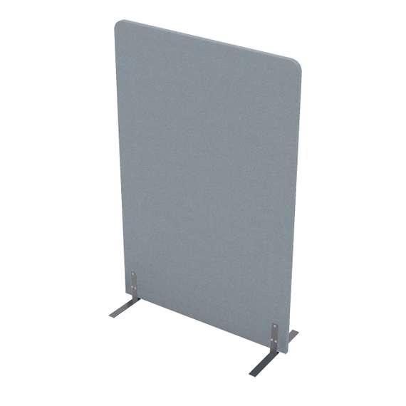 011.МПО.1016 Акустическая мобильная перегородка на стационарных опорах (1000*450*1600)