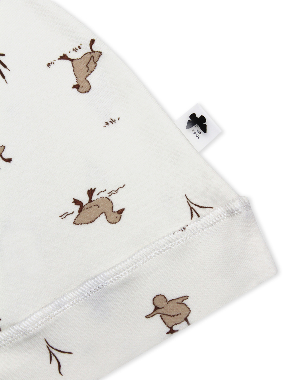 Шапочка Узелок Утята Экрю RinaAmari