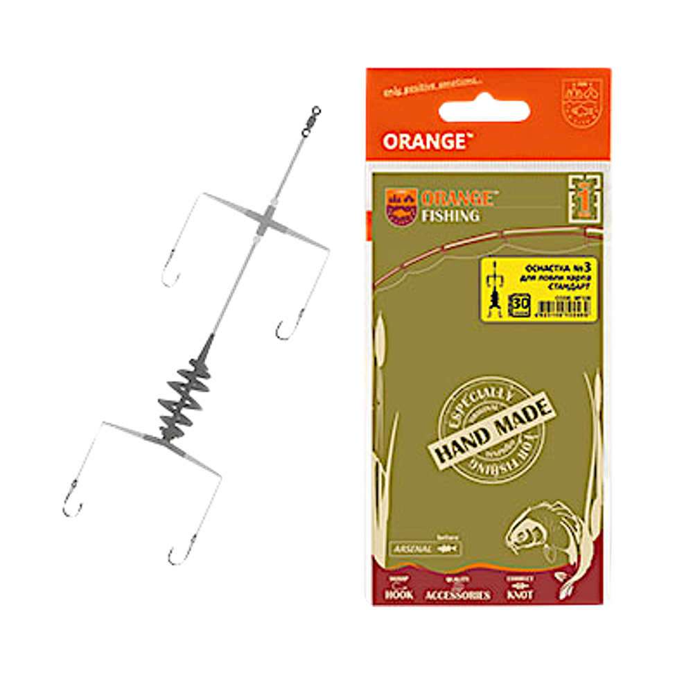 Оснастка Карповая Orange №03 Spring 30г Кр.№6