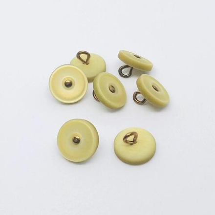 Пуговица ELEGANT №13, жёлтая 11мм