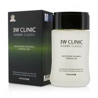 Тоник для мужчин увлажняющий 3W Clinic Homme Moisturizing Freshness Essential Skin 150мл