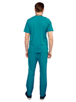 Брюки медицинские женские Pulse R122 с эластичным поясом, коралловый, 50