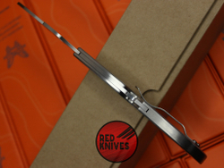 Нож Spyderco Matriarch 2 Stainless Steel - рукоять сталь, вейв, клинок серрейтор