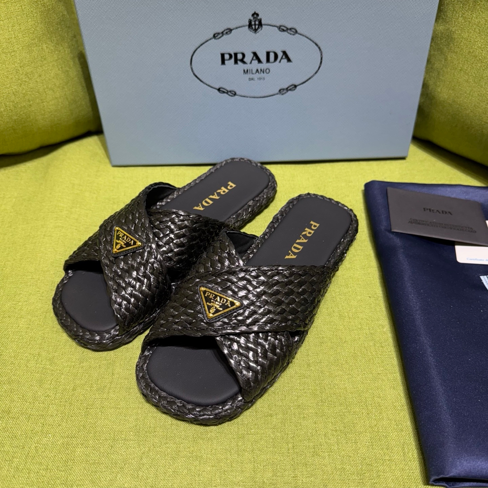 Prada Slides (2 colors)