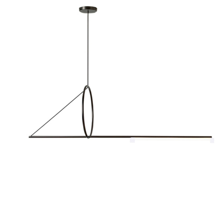 Подвесной дизайнерский светильник  Cercle et trait by CVL Luminaires L170