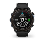 Умные часы Garmin Descent MK3i 51 мм Carbon Gray DLC Titanium with Black
