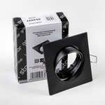 011037 Светильник LEGA QUA ADJ MR16/HP16 ЧЕРНЫЙ