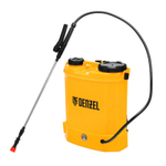 Опрыскиватель ранцевый аккумуляторный D-12LA, 12 л, 12 В, 8 Ач// Denzel