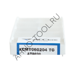 Пластина твердосплавная XCMT060204 TG AT8020 ACCKee