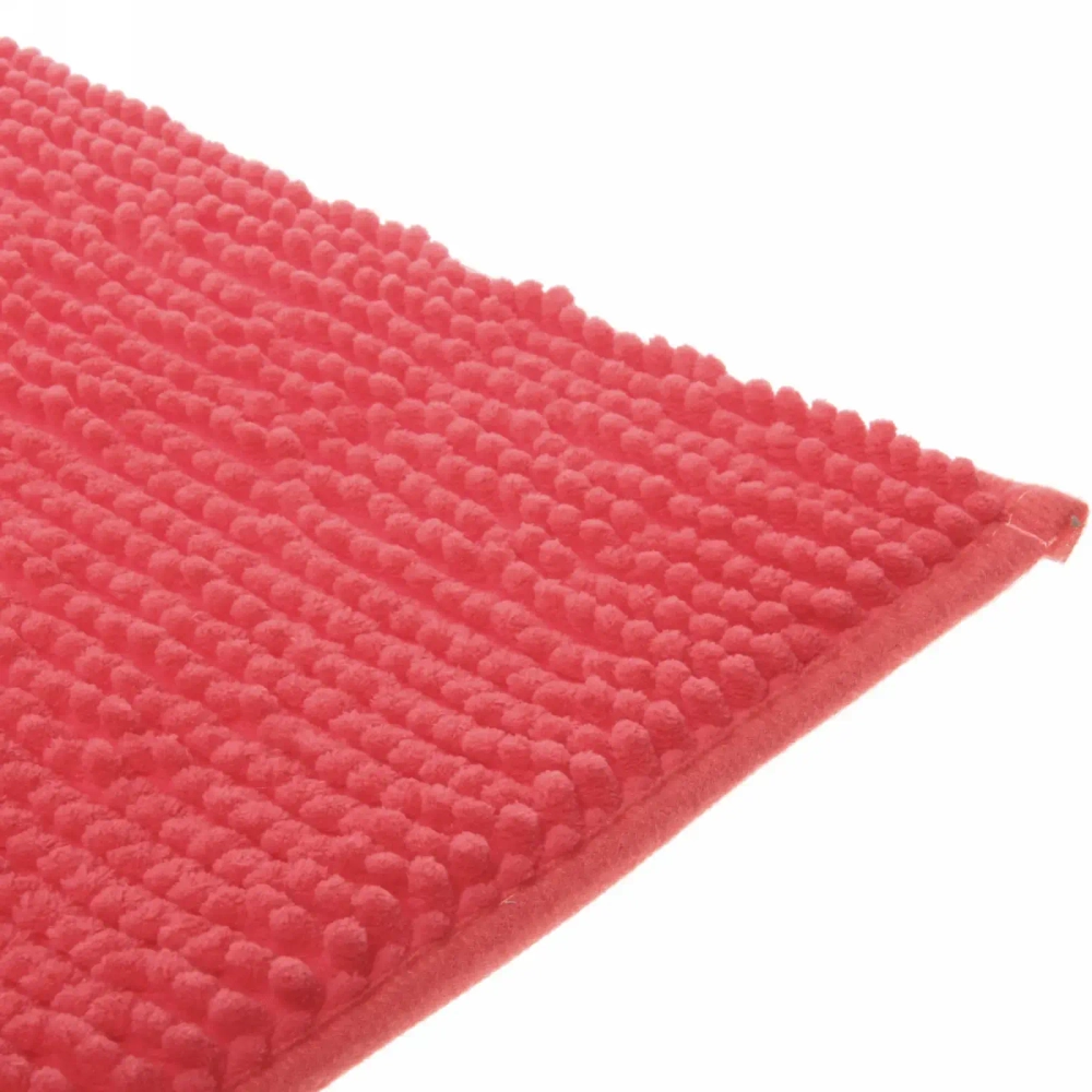 Коврик для ванной 50*80"Букли» коралловый