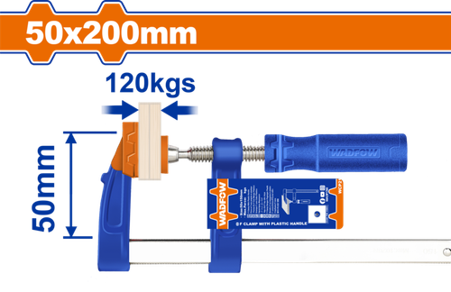 Струбцина F-типа 50х200 мм (50) WADFOW WCP2152