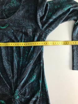 Платье для вечернего образа, маркировка 44, визуально на 52 размер