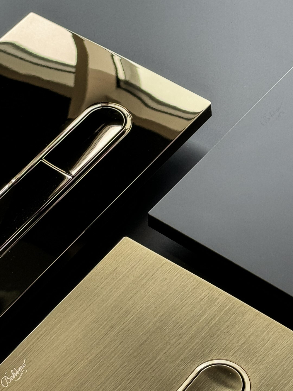 Boheme Кнопка для инсталляции, пластик GOLD для инсталляций GEBERIT