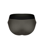 Темно-серые бамбуковые трусы-брифы (Размер: L) (Цвет: темно-серый)