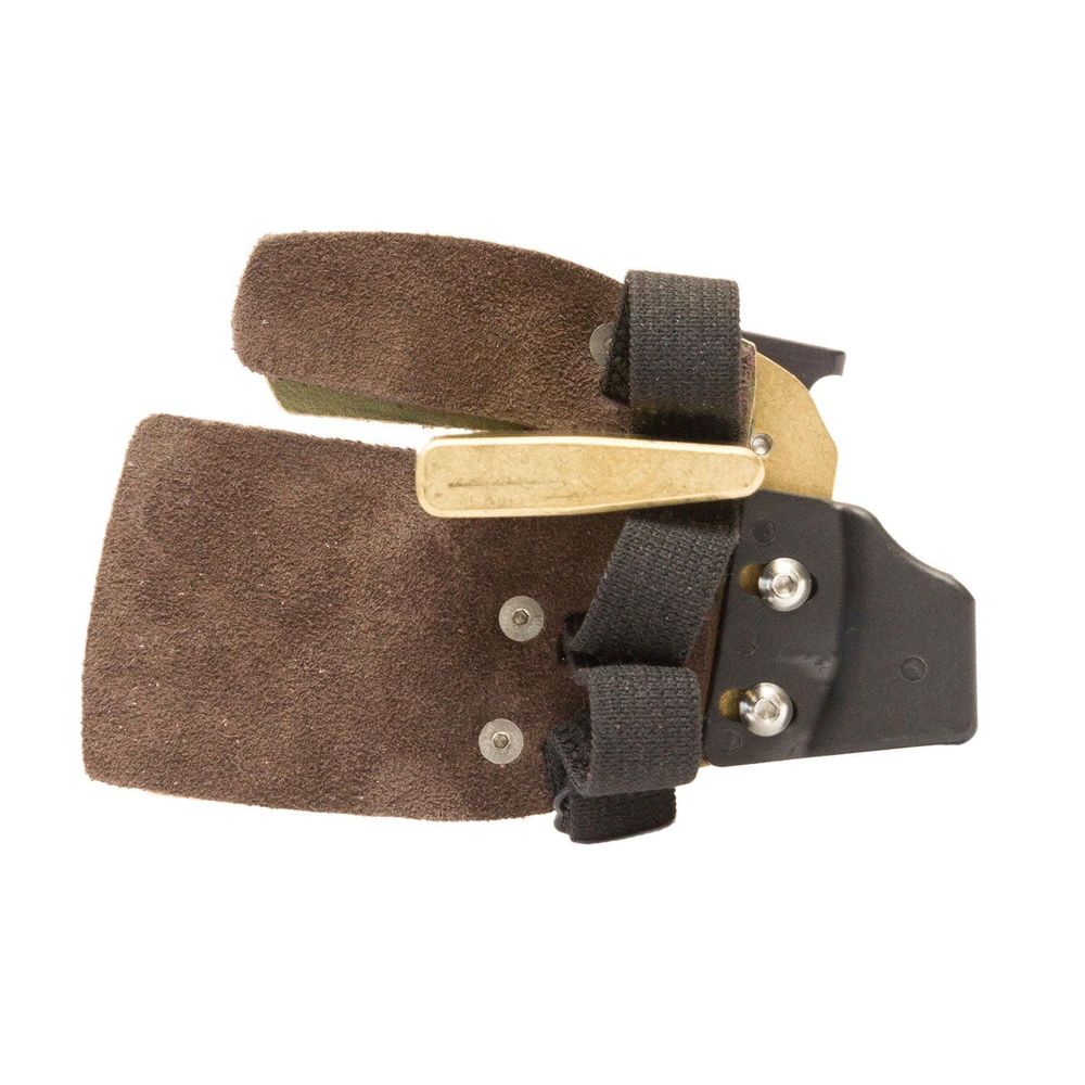 Напальчник для лука AAE KSL Gold Finger Tab (Brass w/ Cordovan Face)