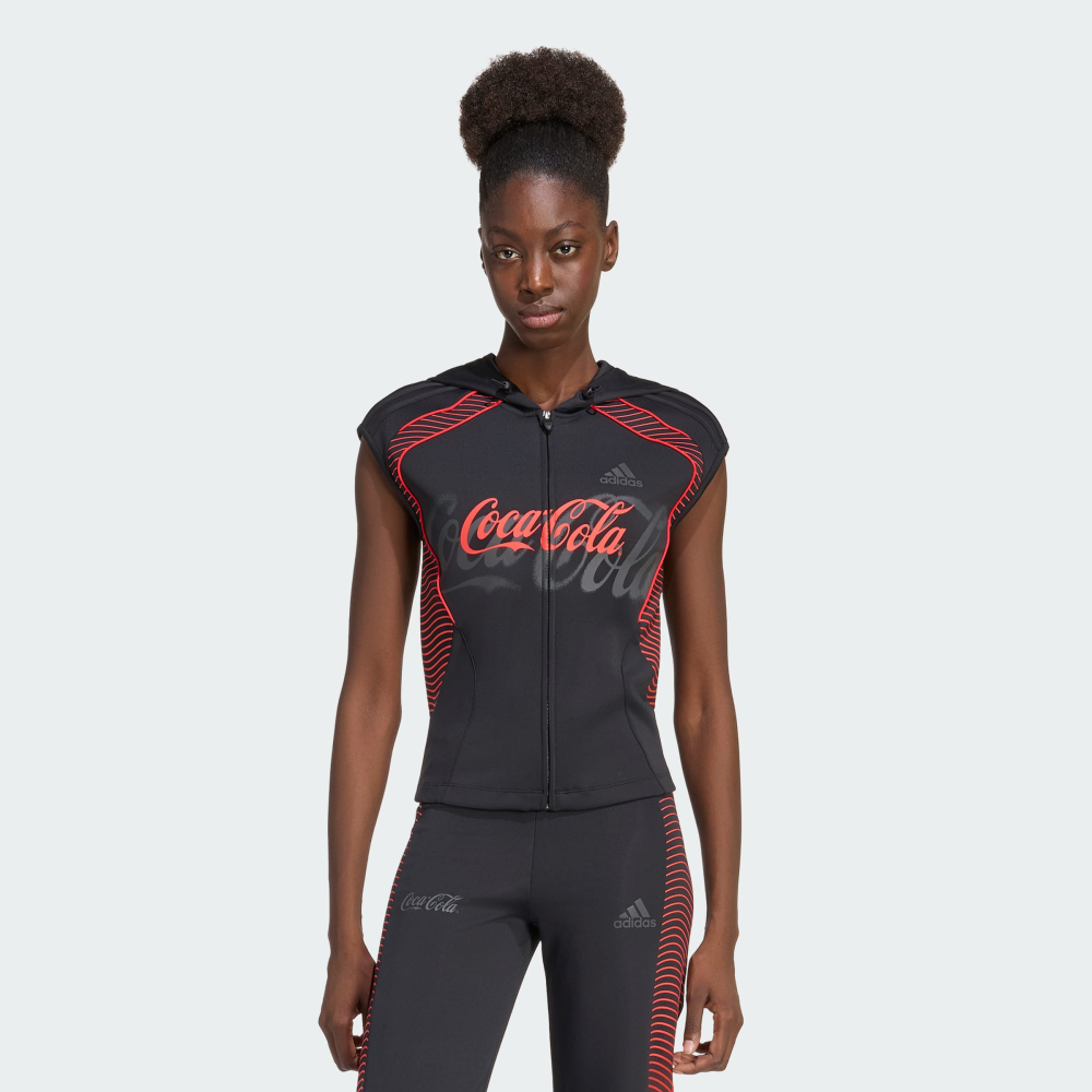 ADIDAS X COCA-COLA Толстовка с капюшоном, черный